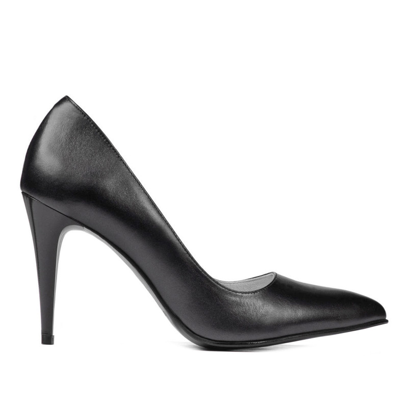 Chaussures élégantes femme 1246 anthracite nacré