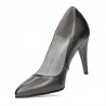 Chaussures élégantes femme 1246 gris nacré
