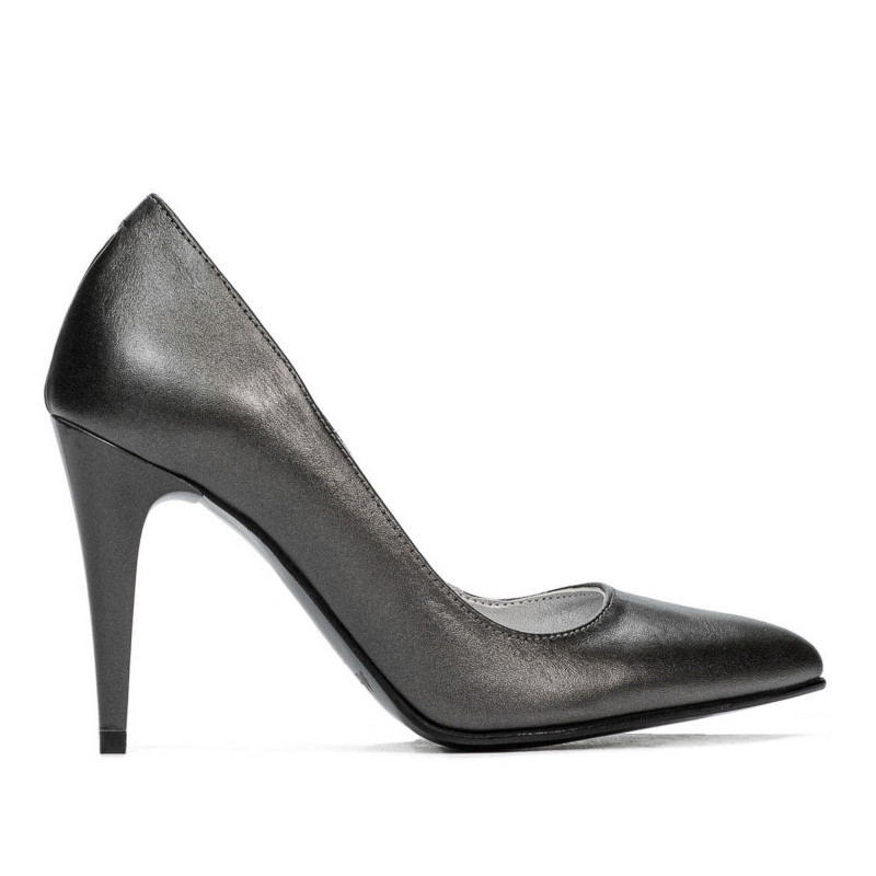 Chaussures élégantes femme 1246 gris nacré