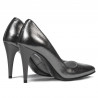 Chaussures élégantes femme 1246 argent nacré