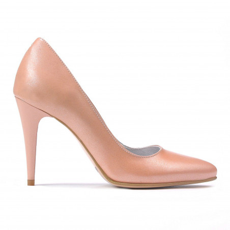 Chaussures élégantes femme 1246 poudre nacrée