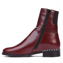 Bottes femme 3331 bordeaux