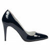 Chaussures élégantes femme 1246 vernis indigo