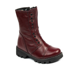 Bottes enfants petits 39c bordeaux