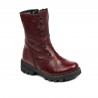 Bottes enfants petits 39c bordeaux