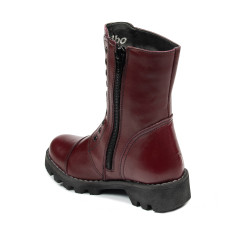 Bottes enfants petits 39c bordeaux