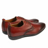 Chaussures élégantes adolescents 370 a marron