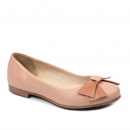 Ballerines femme 6033 nude combiné