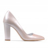 Chaussures élégantes femme 1261 cappuccino nacré
