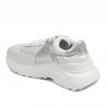 Baskets femme 6015 blanc nacré combiné