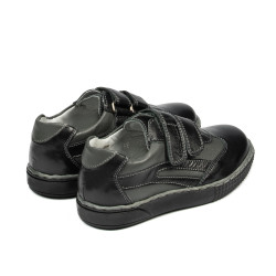 Chaussures enfants petits 16-2c noir+gris