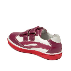 Chaussures enfants petits 16-3c rose+blanc
