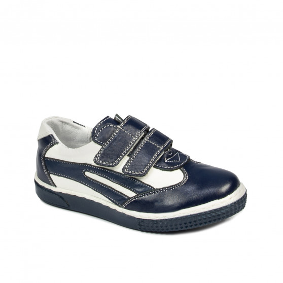 Chaussures enfants petits 16-2c indigo+blanc Chaussures enfants petits 16-2c indigo+blanc