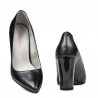 Chaussures élégantes femme 1261 anthracite nacré