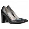 Chaussures élégantes femme 1261 anthracite nacré
