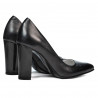 Chaussures élégantes femme 1261 anthracite nacré