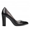 Chaussures élégantes femme 1261 anthracite nacré