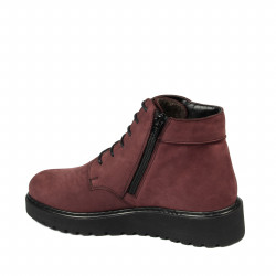 Bottes femme 3335 bufo bordeaux