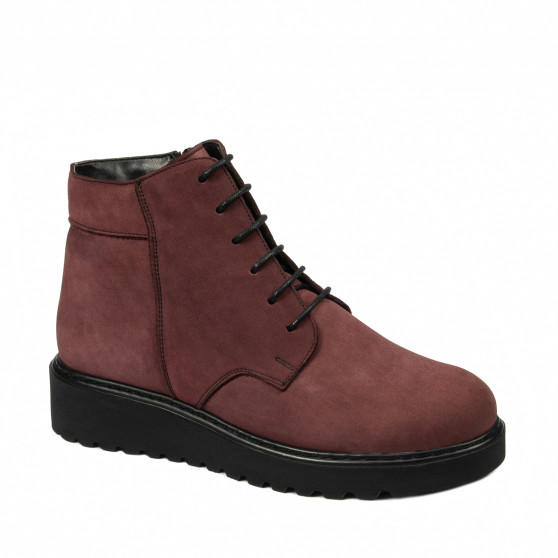 Bottes femme 3335 bufo bordeaux
