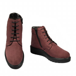 Bottes femme 3335 bufo bordeaux