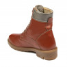 Bottes femme 3316 marron combiné