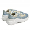 Baskets femme 6015 bleu nacré combiné