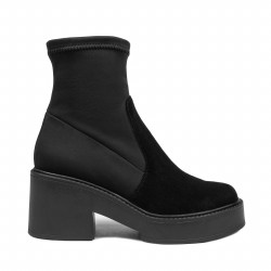 Bottes femme 3399 bufo noir combiné