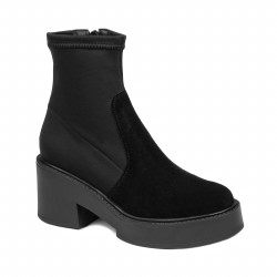 Bottes femme 3399 bufo noir combiné