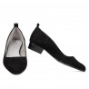 Chaussures élégantes/casual femme 1285 noir antilope