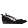 Chaussures élégantes/casual femme 1285 noir antilope