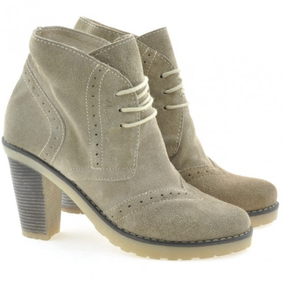 Bottes femme 3230 sable velours