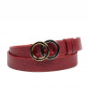 Ceinture femme 09m biz rouge
