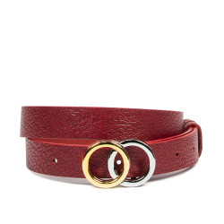 Ceinture femme 09m biz rouge
