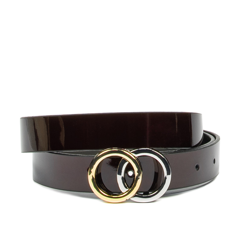 Ceinture femme 09m bordeaux