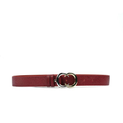Ceinture femme 12m biz rouge