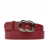 Ceinture femme 12m biz rouge