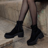 Bottes femme 3399 bufo noir combiné