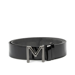 Ceinture femme 17-2m vernis noir
