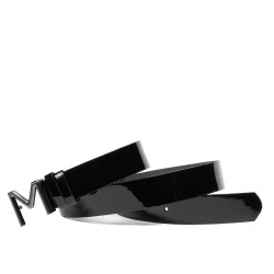 Ceinture femme 17-2m vernis noir