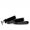 Ceinture femme 17-2m vernis noir