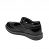 Chaussures petits enfants 56c vernis noir combiné