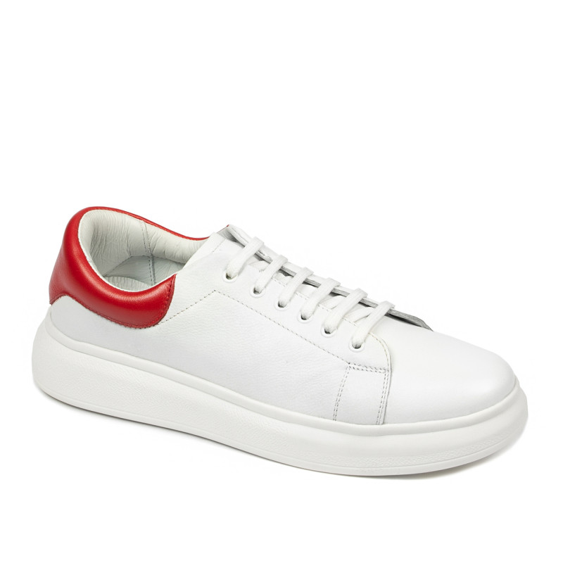 Baskets femme 6008 blanc combiné