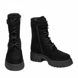 Bottes femme 3401 buffle noir