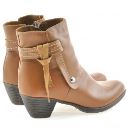Bottes femme 3252 marron ciré