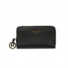 Portefeuille femme 204g noir caviar