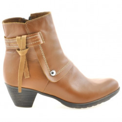 Bottes femme 3252 marron ciré