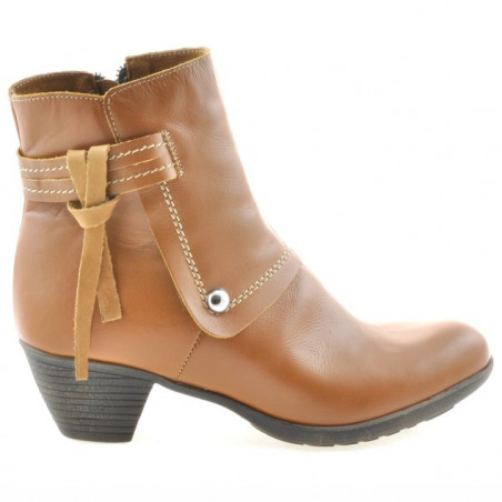 Bottes femme 3252 marron ciré