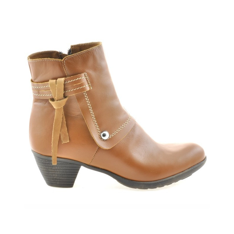 Bottes femme 3252 marron ciré