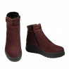 Bottes femme 3342 bufo bordeaux