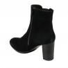 Bottes femme 1174 noir antilope